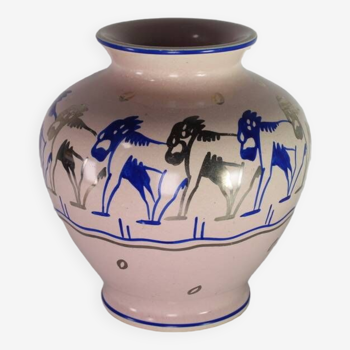 Villeroy&Boch art deco ceramic vase Luxembourg 1930