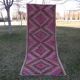 Vintage Turkish hallway rug 119x289 cm