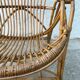 Fauteuil corbeille adulte en rotin