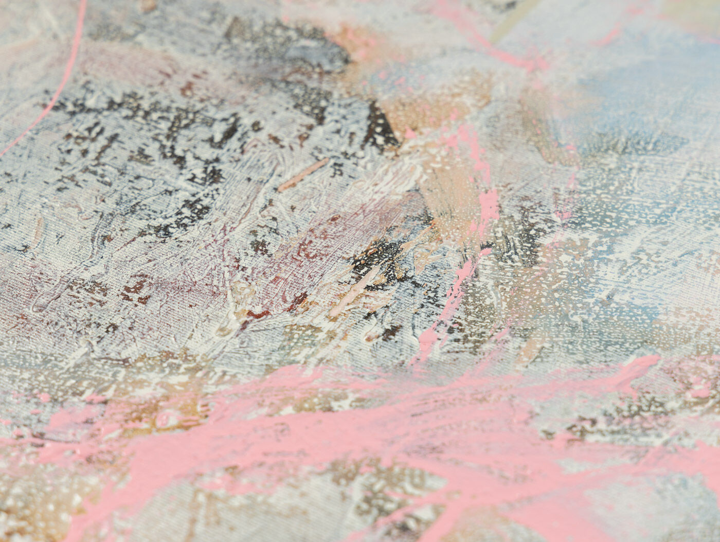 Human Being, oil/acrylic on canvas, 80 x 100 cm