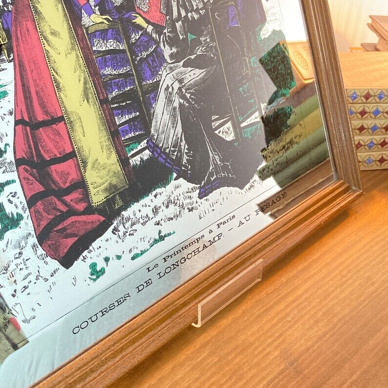 Advertising mirror "Le Petit Journal"