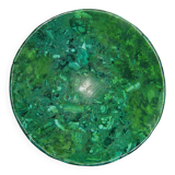 Small salad bowl in genuine Malachite