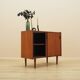 Danish Teak Cabinet with Sliding Doors, 1970s