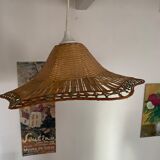 Braided wicker suspension