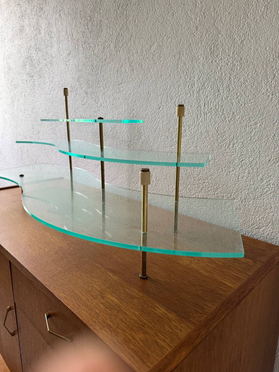 Plexiglas shelf, 1970s