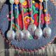 Lot of 6 vintage teaspoons with stones.