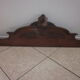 Old pediment in chene