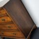 Commode anglaise en chêne début XXe siècle