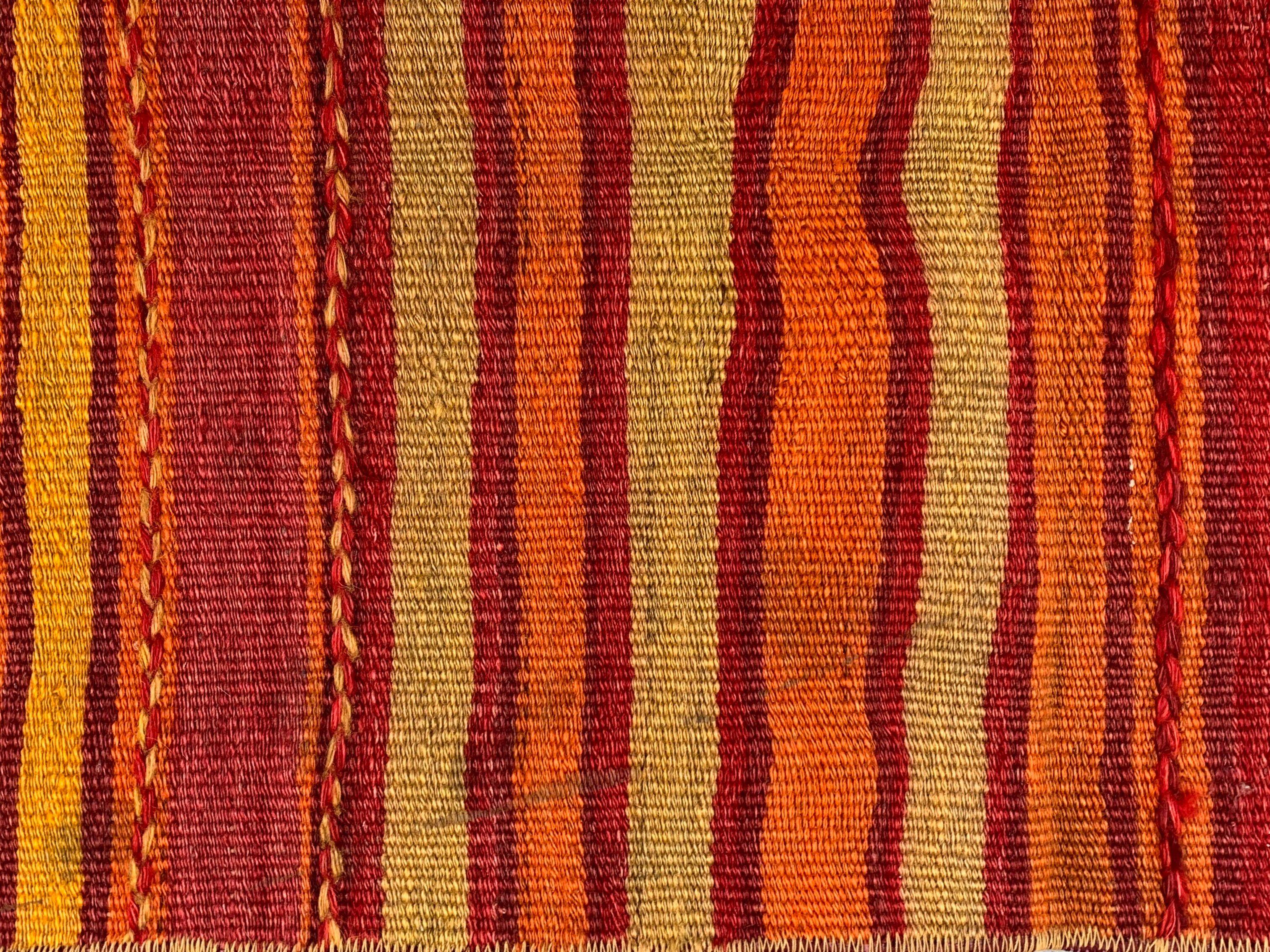 Old Turkish narrow Kilim Runner 405x49 cm shabby chic, vintage kelim