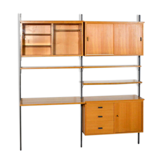 Library / Desktop / Swedish Modular Console Olof Pira 1960s