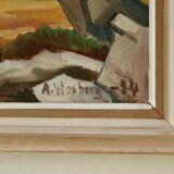 "Landscape with Mountain" A Woxberg