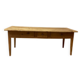 Large oak farmhouse table