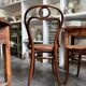 2 Thonet chairs no. 31 in bent beech and caning