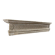 Ancient Renaissance fireplace lintel in pietra serena stone, 15th century.