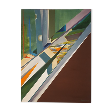 Abstrait peinture l'huile sur toile