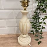 Pied de lampe en marbre