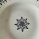 Set of two ironstone deep plates Saint-Amand Primax