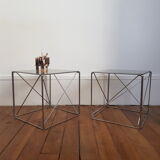 Model iscocèle coffee tables by Max Sauze
