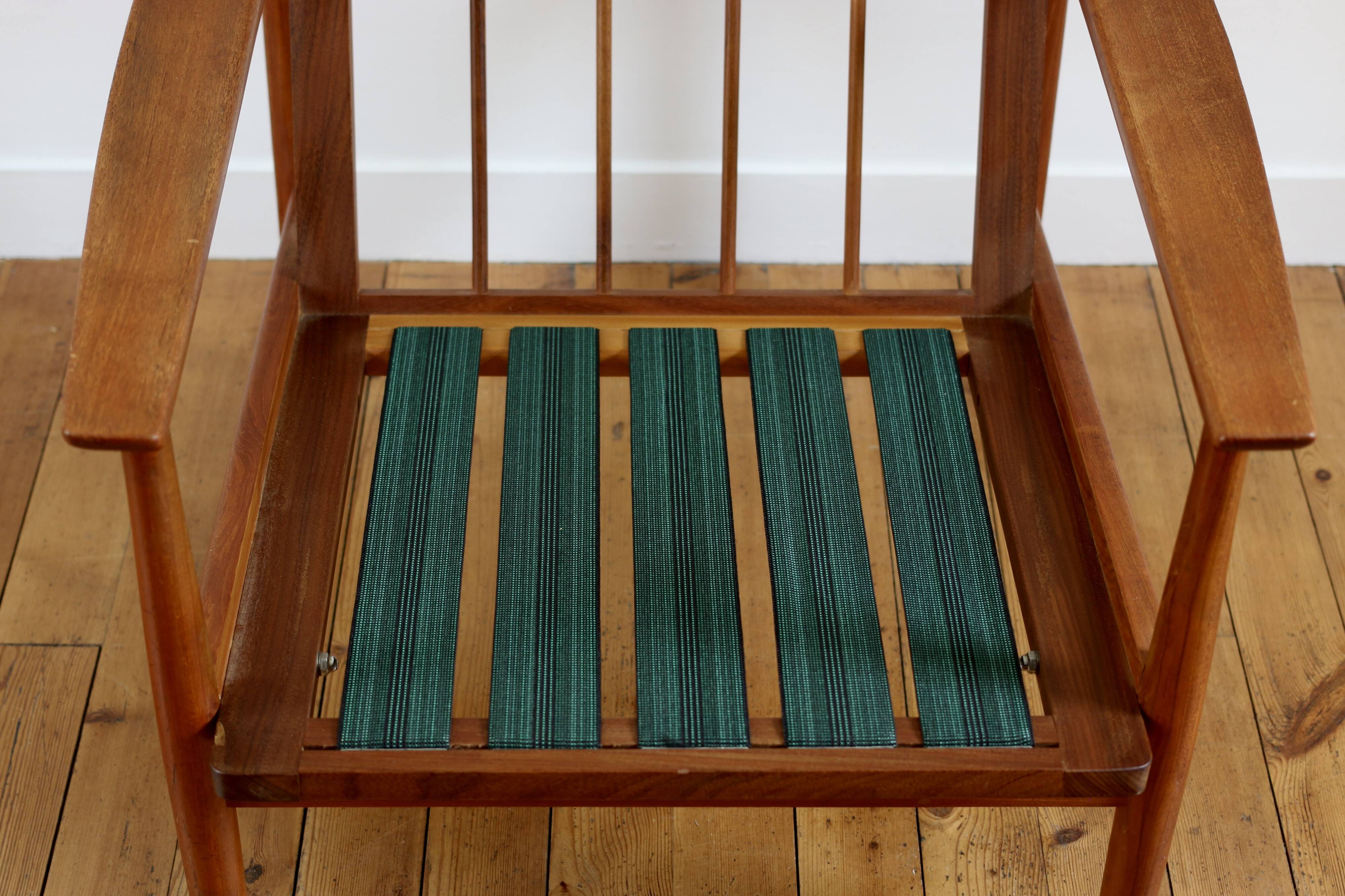 Vintage Scandinavian teak armchair, 1960