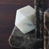 Italian Alabaster Bookends, 1970s, Set of 2