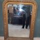 Gilded wooden mirror 104x77cm