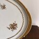 Antique Golden Plate Floral Décor Camaïeu KPM Berlin Royal Manufacture