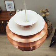 Pendant lamp, Danish design, 1980s, designer: Bent Karlby, manufacture: Lyfa