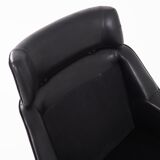 Office armchair, Danish design, 1970s, designer: Werner Langenfeld, manufacture: Esa