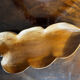 Fruit bowl, handcrafted pocket emptier in solid wood.