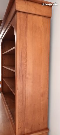 Solid alder bookcase