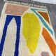 Large colourful Berber rug handwoven 200x300 cm