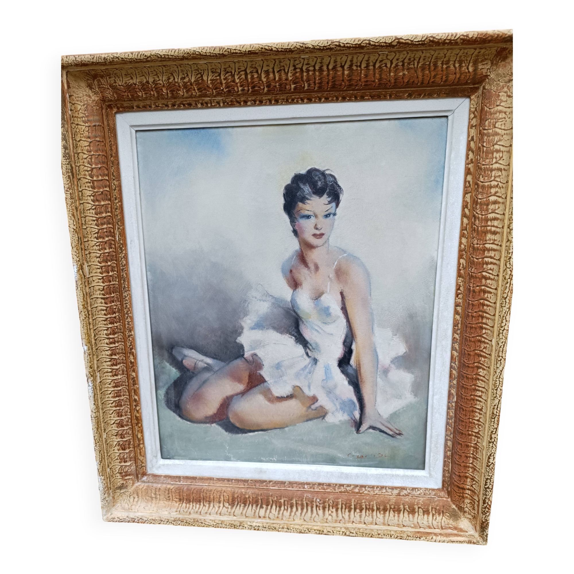 Painting by César Vilol