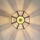 Pair Of Mid Century Glass Ceiling Lights Or Wall Lamps From Limburg, 1960s