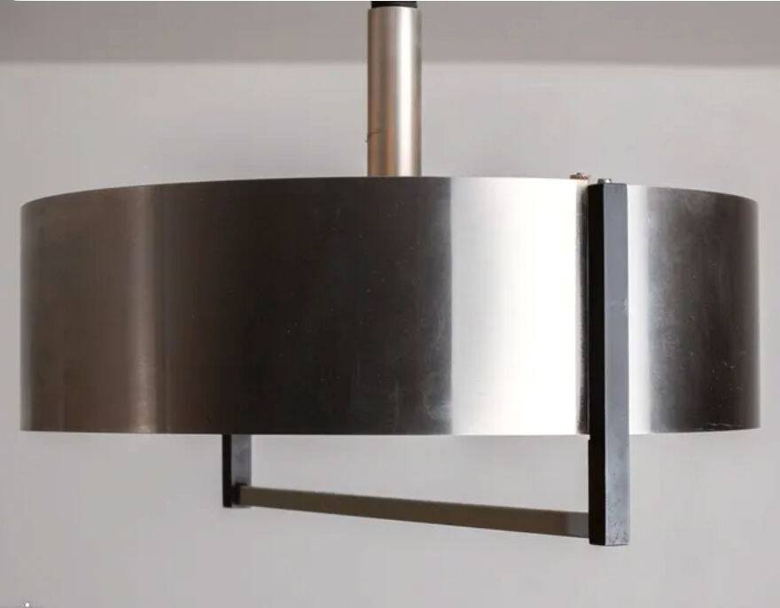 Vintage Pendant Lamp • Jean Gandelin • 1960 • Space Age