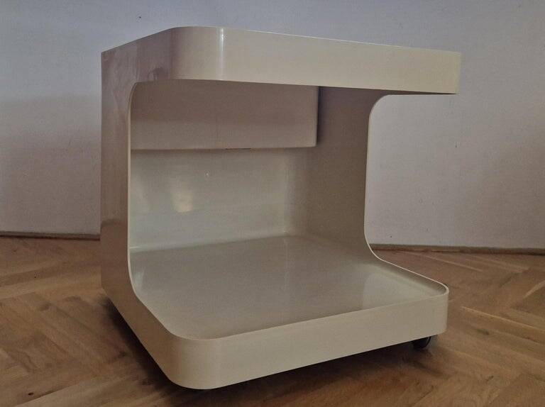 Midcentury Side Table, GAME, Marcello Siard for Longato, Italy, 1970s