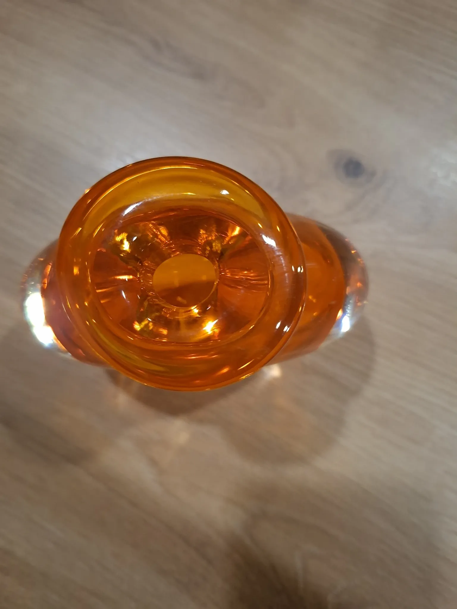 Vintage Murano glass Sommerso vase - Attributed to Flavio Poli / Se