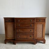 Chiffonier, small 19th century storage unit 1m12 x 74 x 35