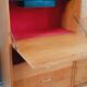 Meuble de bureau vintage année 50 en chêne