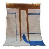 Handmade wool Berber rug 250 x 150 cm