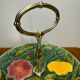 Ancient Sarreguemines Majolica Servant
