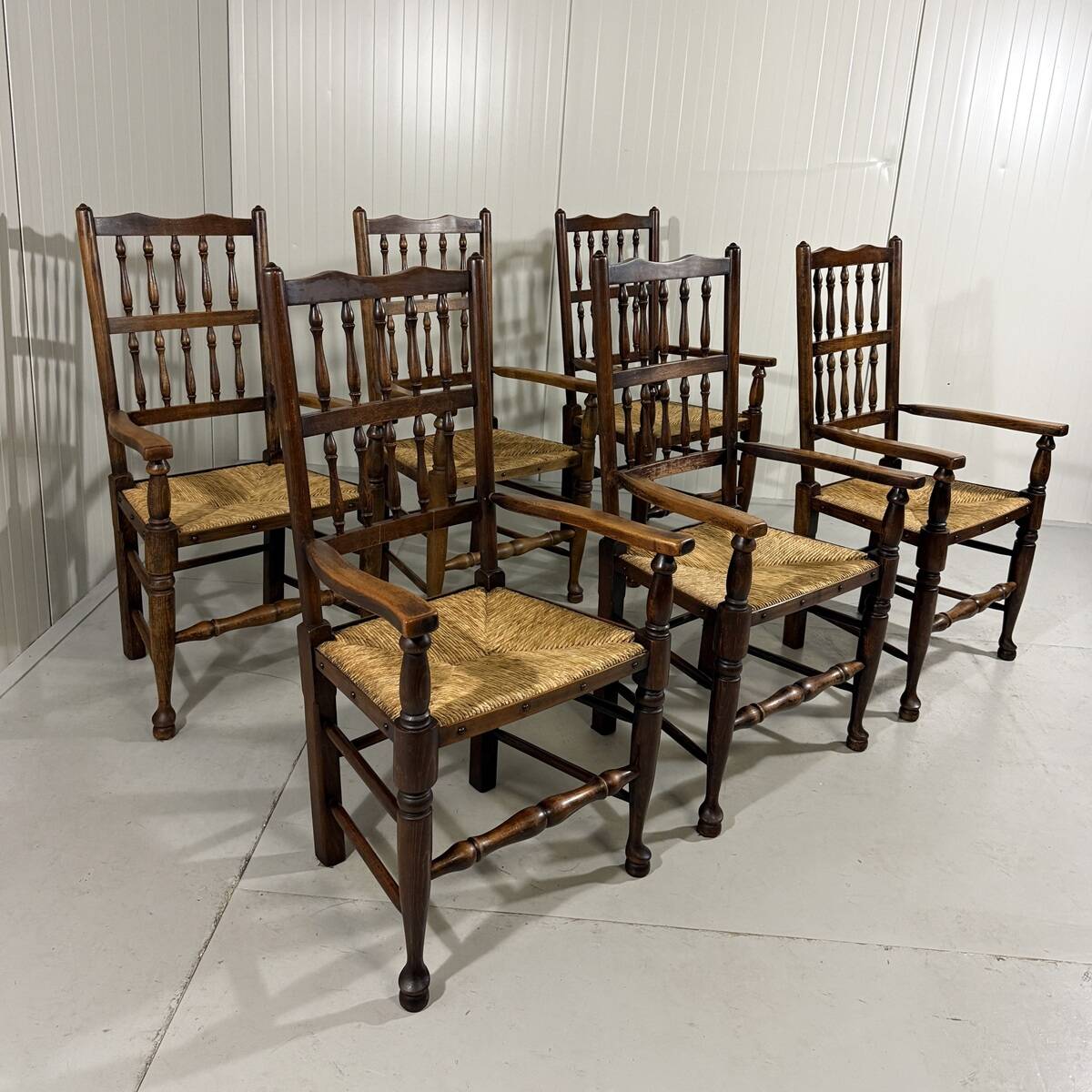 Farmhouse dining arm chairs 1900’s