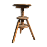 Wooden screw stool