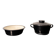 Black Ceramic by Franco Bucci for Pesaro Workshop, Italy, Anni '70