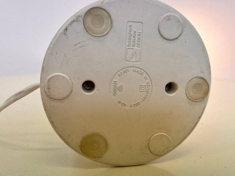 Midcentury Table Magnetic Lamp, Schlagheck Schultes, Osram, Germany, 1970s