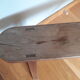 Solid wood farm bench