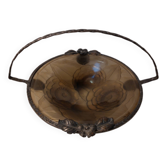 Art Nouveau fruit bowl signed Pierre D'Avesn - Circa 1920