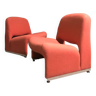2 x Giancarlo Piretti 'Alki' Easy Chairs