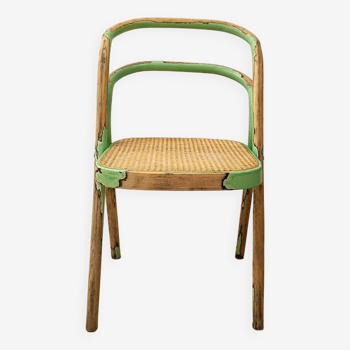 Curved Wooden Chair