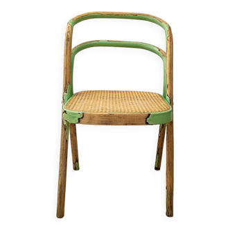 Curved Wooden Chair