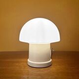 Small opaline mushroom lamp – 1970s